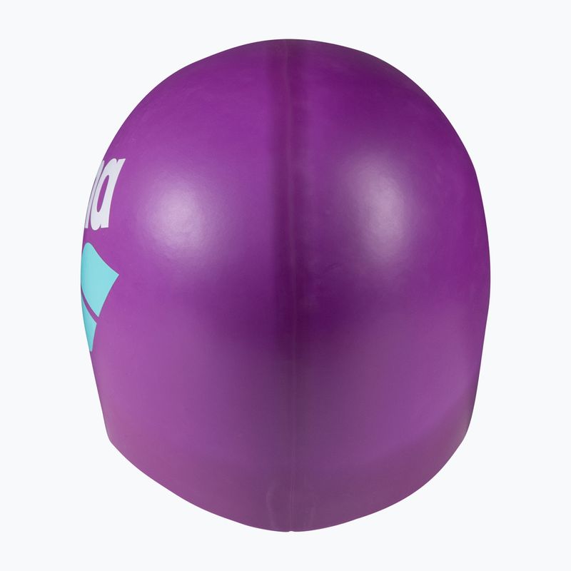 Plaukimo kepuraitė arena Big Logo very fuchsia/white/water 6