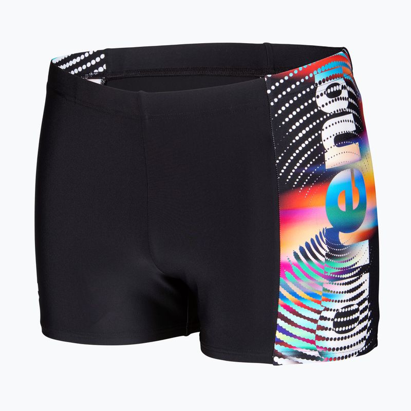 Plaukimo glaudės Arena Lit Logo Swim Short black/multi 3