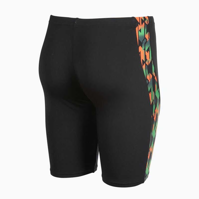 Vaikiškos plaukimo glaudės arena Print Swim black/orange multi 4