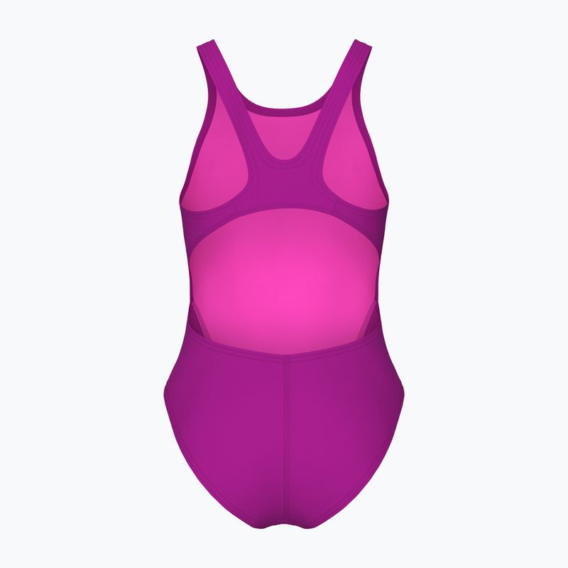 Vaikiškas vientisas maudymosi kostiumėlis Arena Team Swim Tech Solid very fuchsia/water 2
