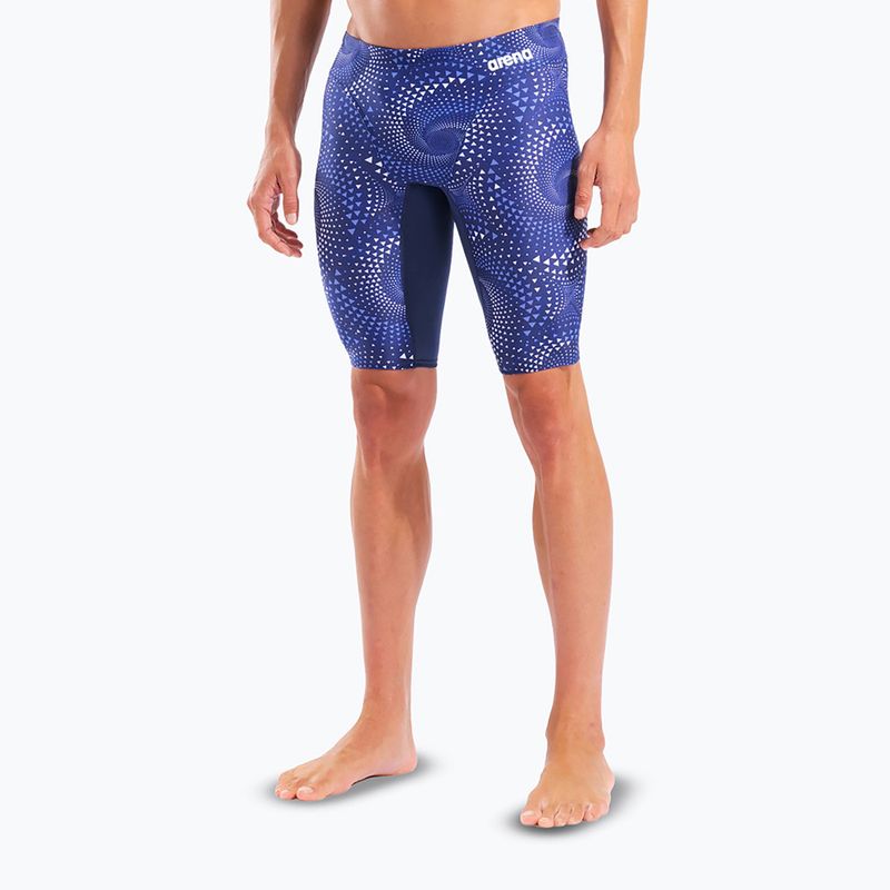 Vyrų plaukimo šortai arena Fireflow Swim navy/team navy 5