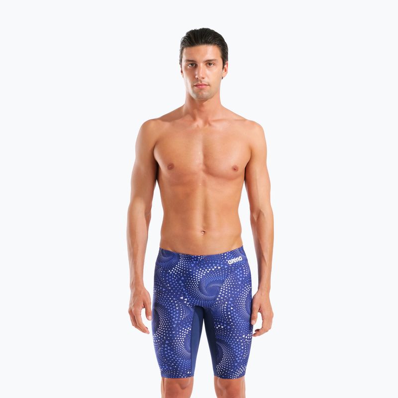 Vyrų plaukimo šortai arena Fireflow Swim navy/team navy 5