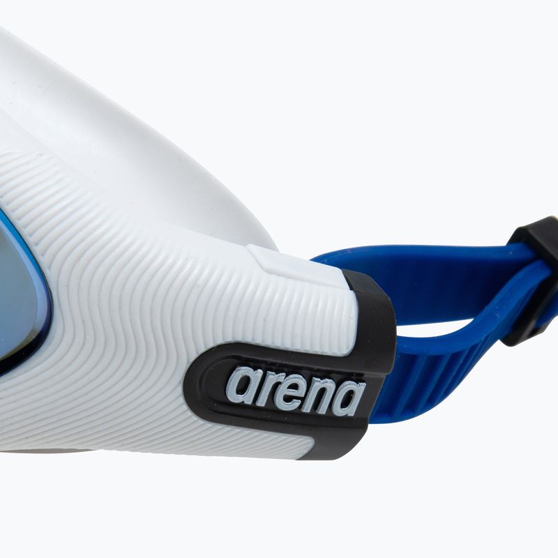 Plaukimo akiniai arena The One Plus Mirror blue mirror/white 6