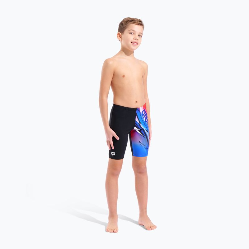 Vaikiški plaukimo šortai arena Loud Swim Jammer black/multi 2