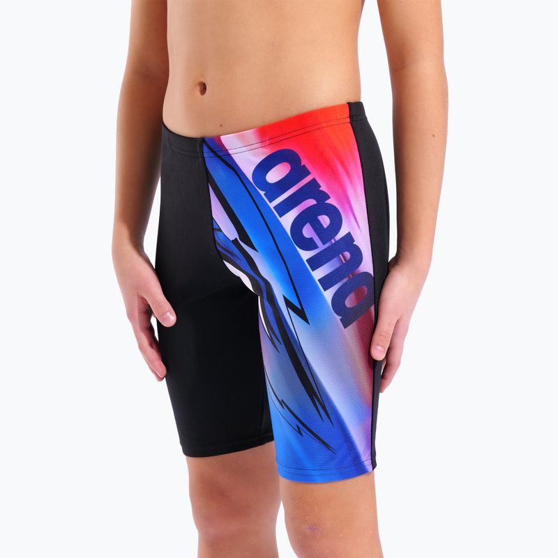 Vaikiški plaukimo šortai arena Loud Swim Jammer black/multi 4