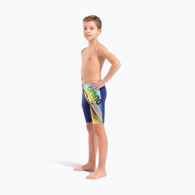 Vaikiški plaukimo šortai arena Loud Swim Jammer navy/multi 2