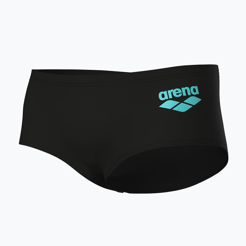 Vyriškos plaukimo trumpikės arena One Low Waist Short Big Logo black/black 3