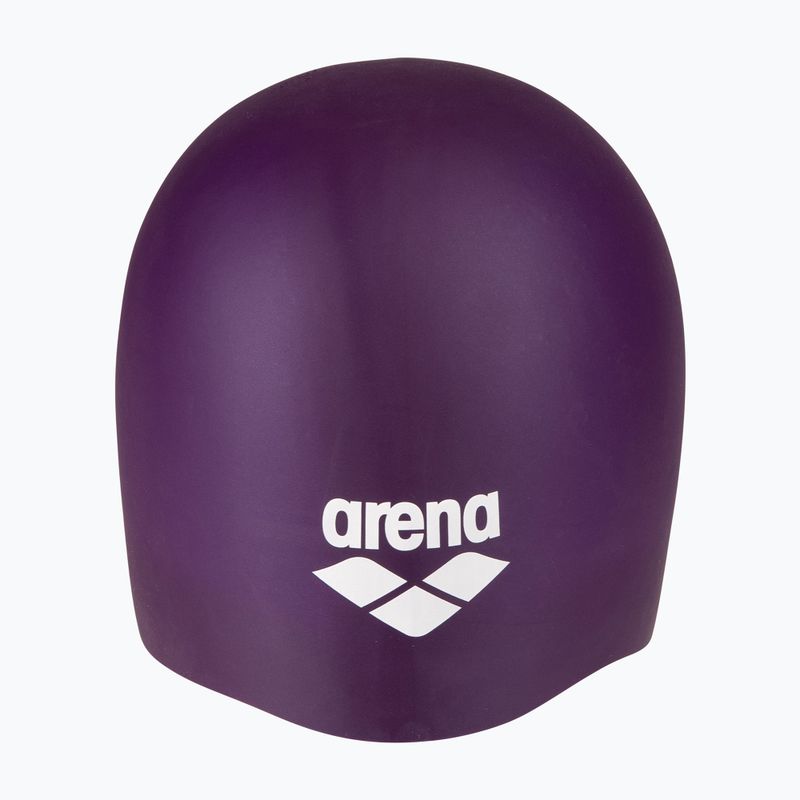 Plaukimo kepuraitė arena Long Hair plum/white 3