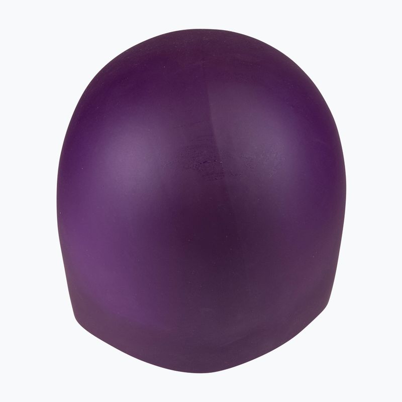 Plaukimo kepuraitė arena Long Hair plum/white 4
