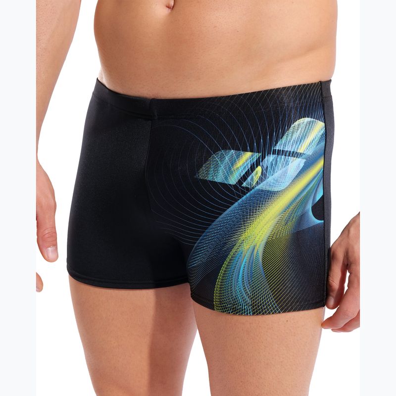 Vyriškos plaukimo trumpikės arena Jellyfish Swim Short black/multi 4