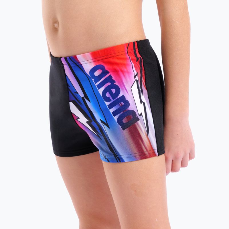 Berniukų maudymosi trumpikės arena Loud Swim Short black/multi 4
