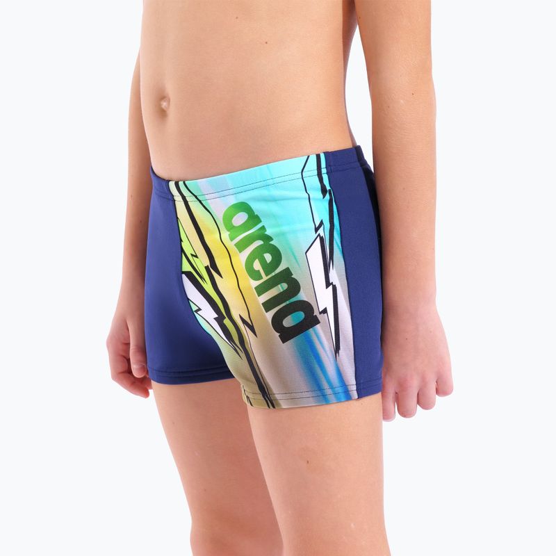 Berniukų maudymosi trumpikės arena Loud Swim Short navy/multi 4