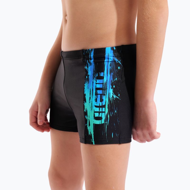 Berniukų maudymosi trumpikės arena Loud Swim Short black/black multi 8