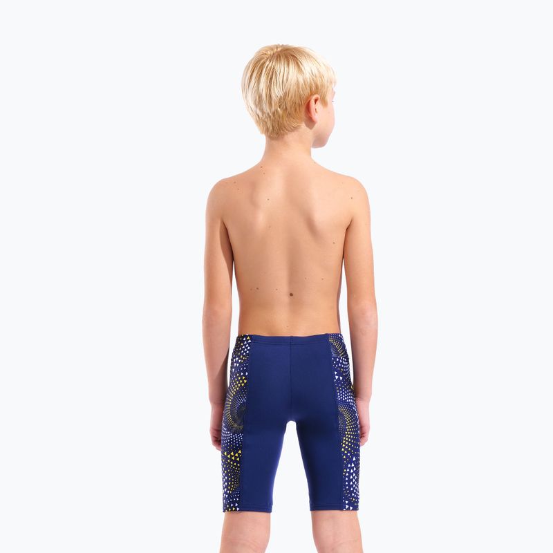 Vaikiški plaukimo šortai arena Fireflow Swim Jammer navy/team navy yellow 7