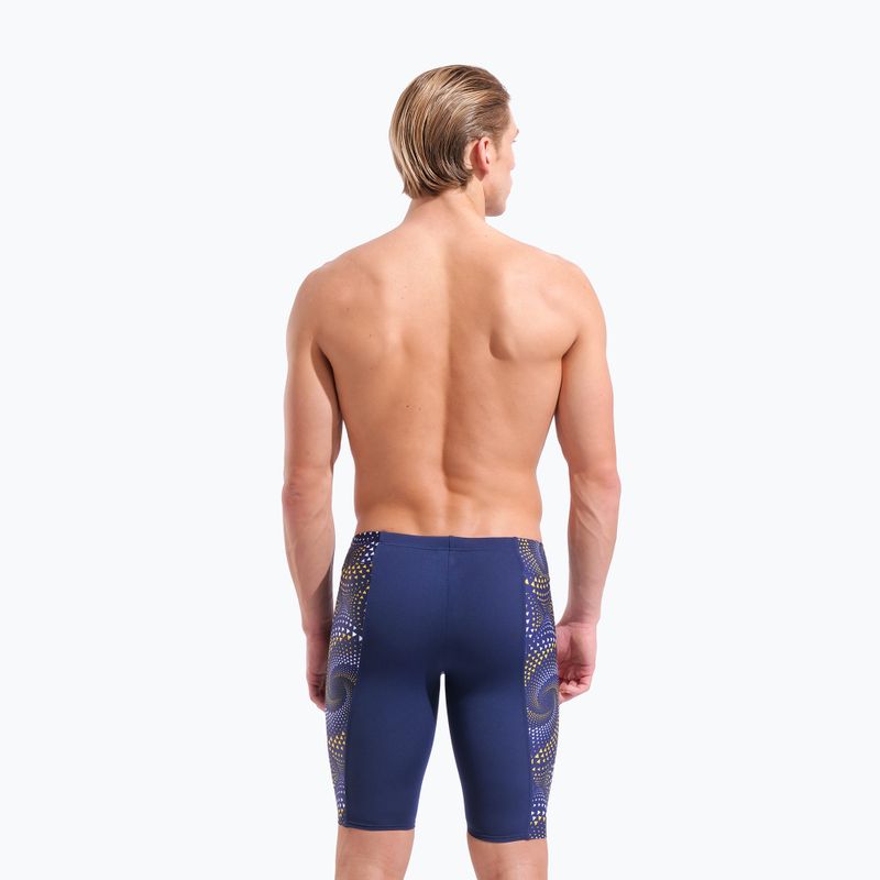 Vyriški plaukimo šortai arena Fireflow Swim Jammer navy/tteam navy yellow 7
