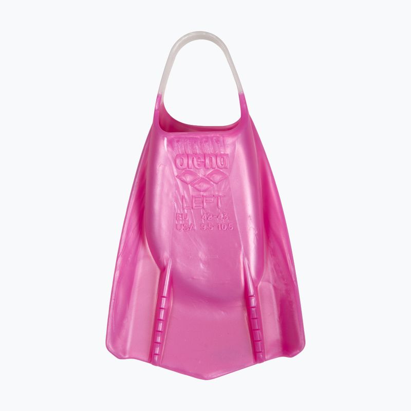 Plaukimo pelekai Arena Powerfin Pro II Flex shimmered pink 3