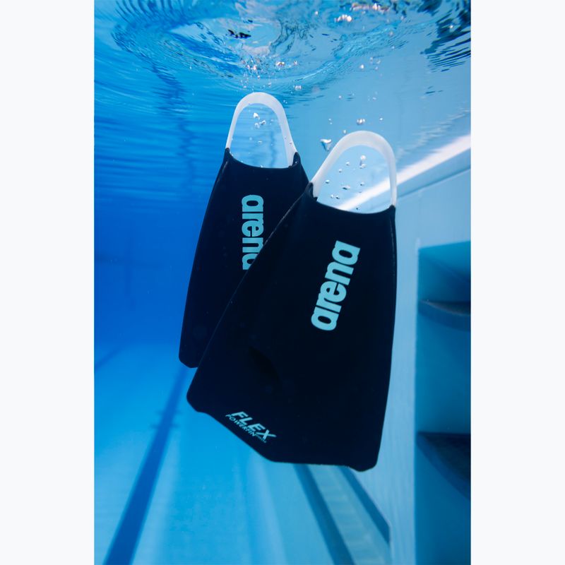 Plaukimo pelekai Arena Powerfin Pro II Flex black 6