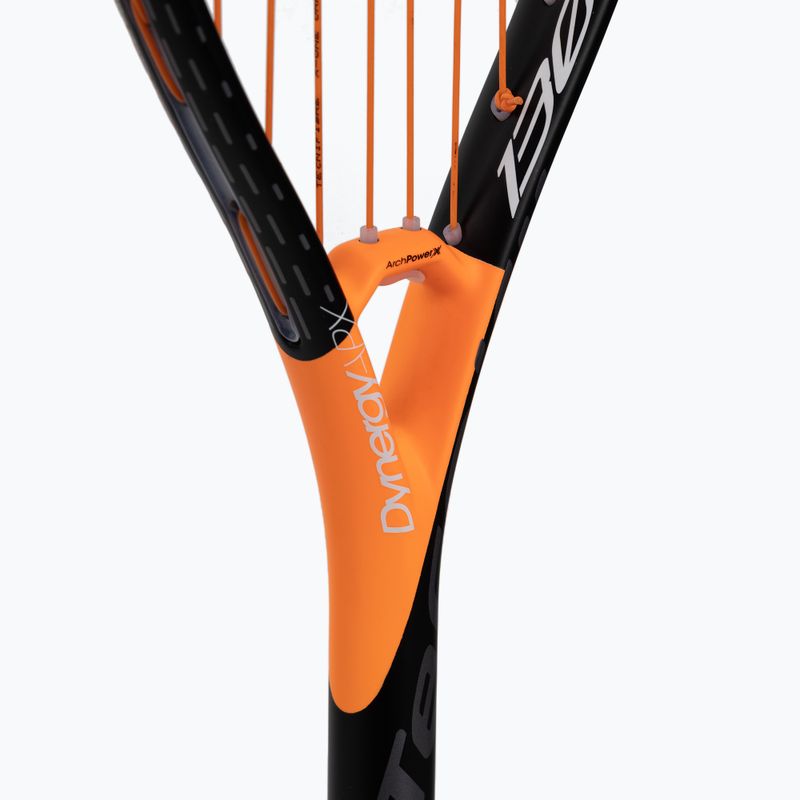Tecnifibre skvošo raketė Dynergy Apx 130 juoda-oranžinė 12DYN13020 4