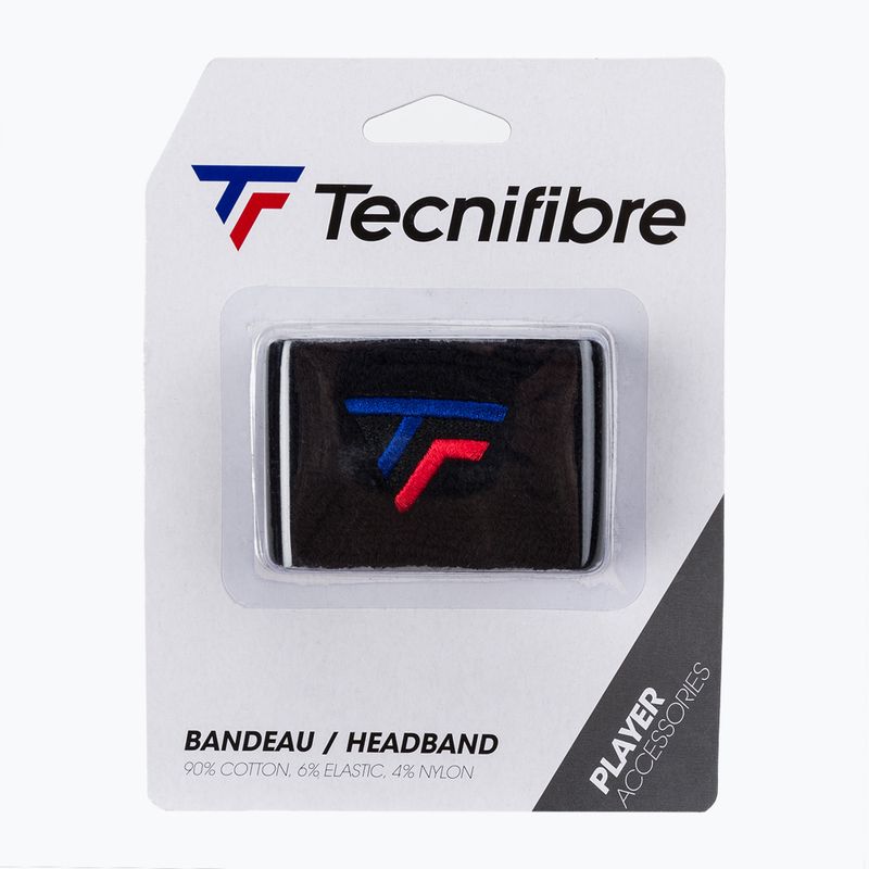 Tecnifibre vyriškas galvos apdangalas juodas 54HEADBLAC 2