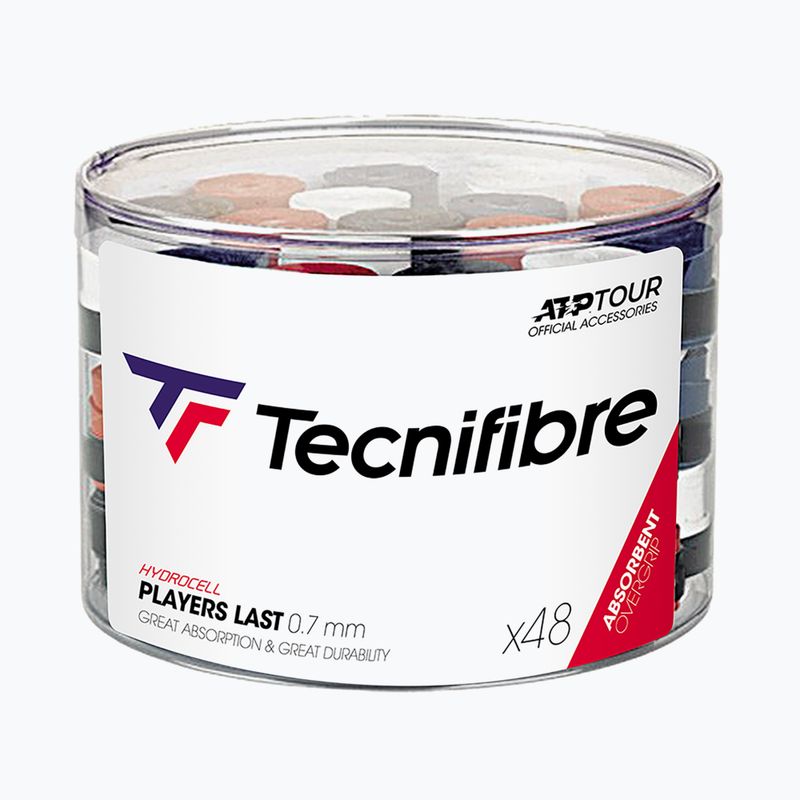 Tecnifibre Players Last teniso raketės apvyniojimas 48 vnt. juodas 52ATPLAS48