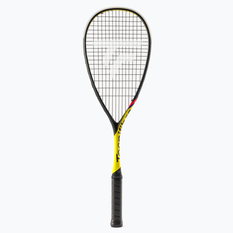 Tecnifibre skvošo raketė Carboflex 125 Cannonball geltonai juoda 12CARCAN20