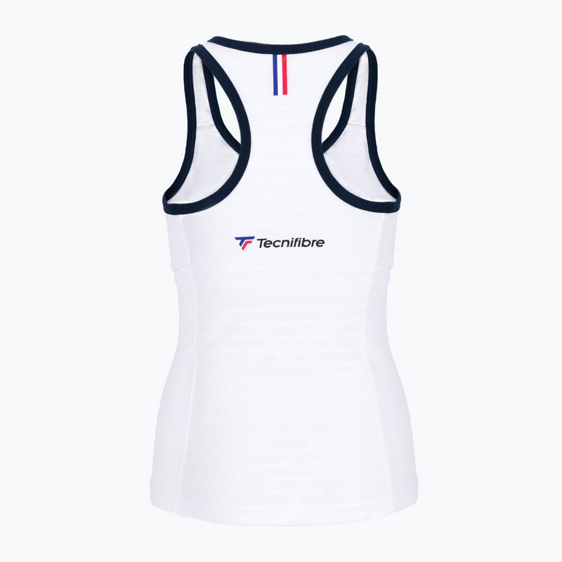 Tecnifibre vaikiški teniso marškinėliai Tank white 22LAF3 F3 2