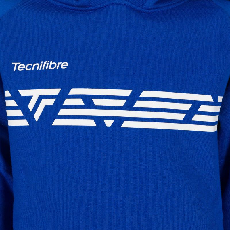 Vaikų teniso džemperis Tecnifibre Fleece Hoodie blue 21LAHORO0B 3