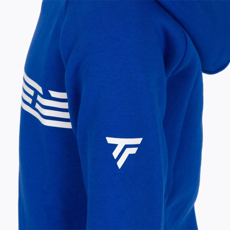 Vaikų teniso džemperis Tecnifibre Fleece Hoodie blue 21LAHORO0B 5