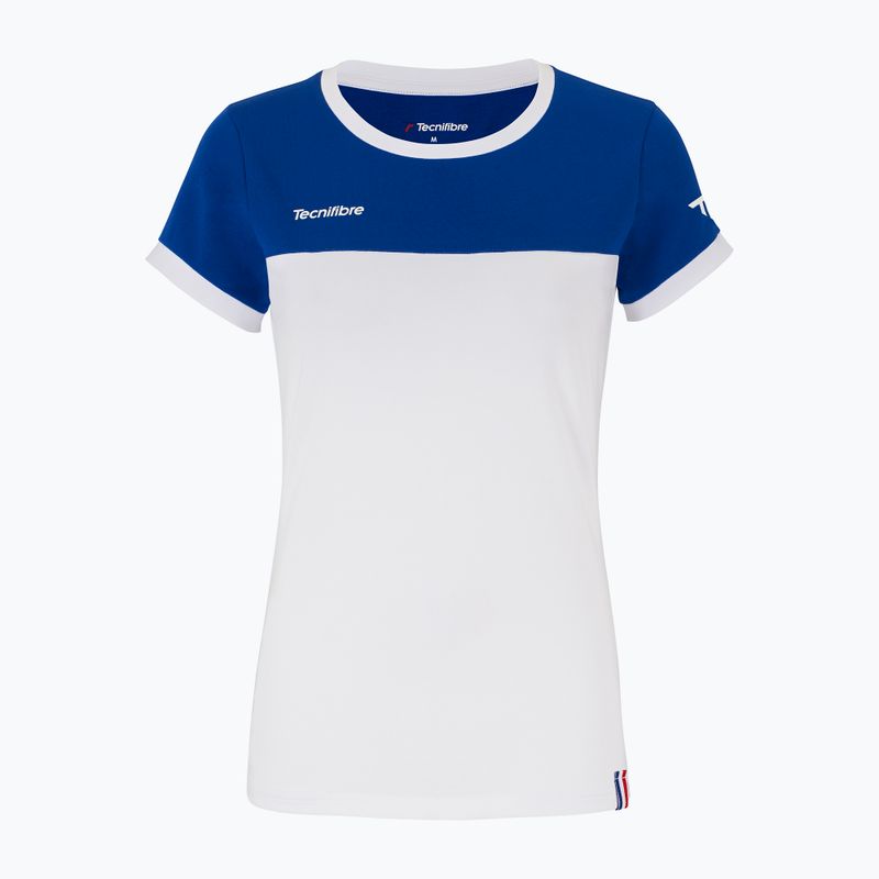 Moteriški teniso marškinėliai Tecnifibre Stretch white 22LAF1 F1