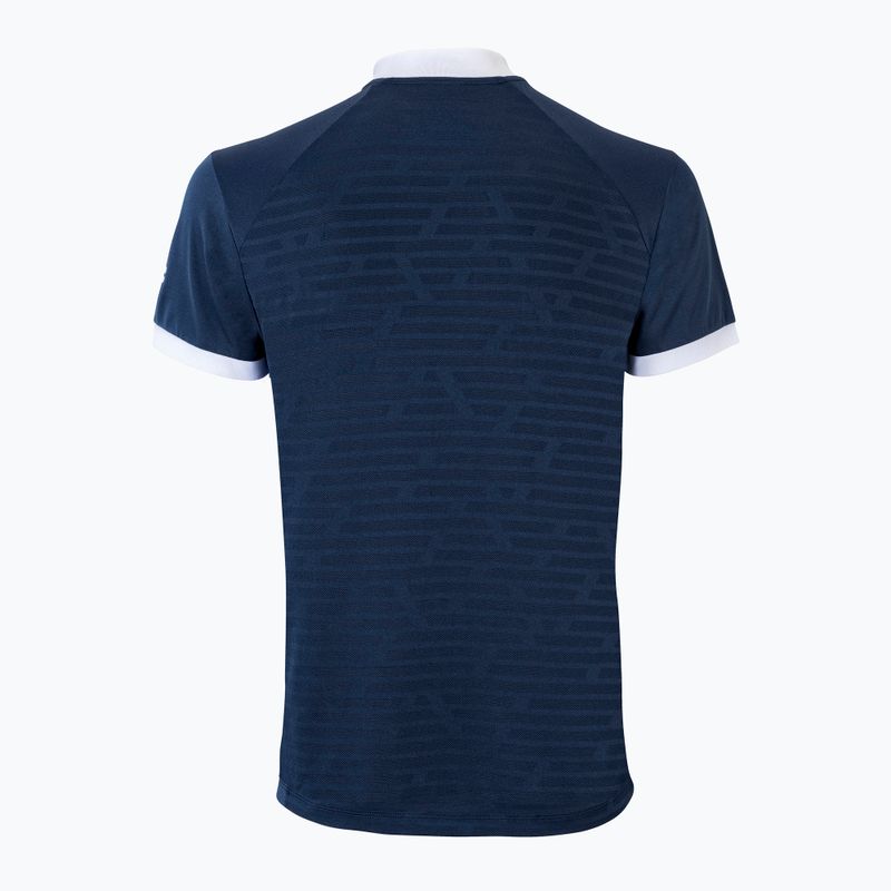 Vaikiški teniso marškinėliai Tecnifibre Polo blue 22F3PO F3 5
