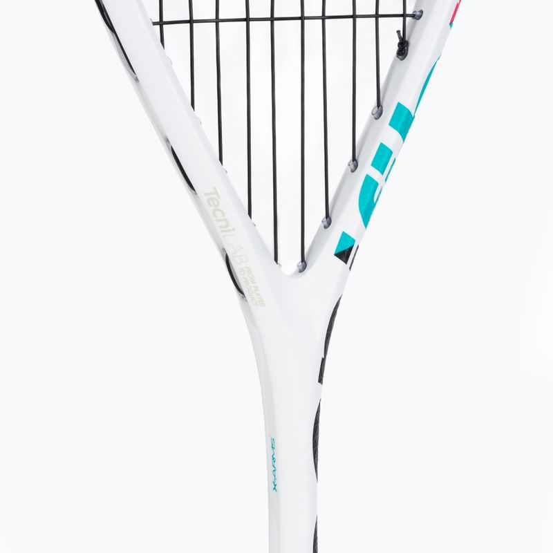 Tecnifibre Carboflex 125 NX X-Top skvošo raketė balta 12CARNS5XT 3