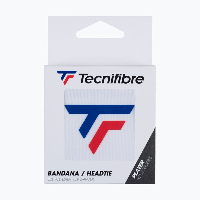 "Tecnifibre HEADband" HEAD-TIE balta 2