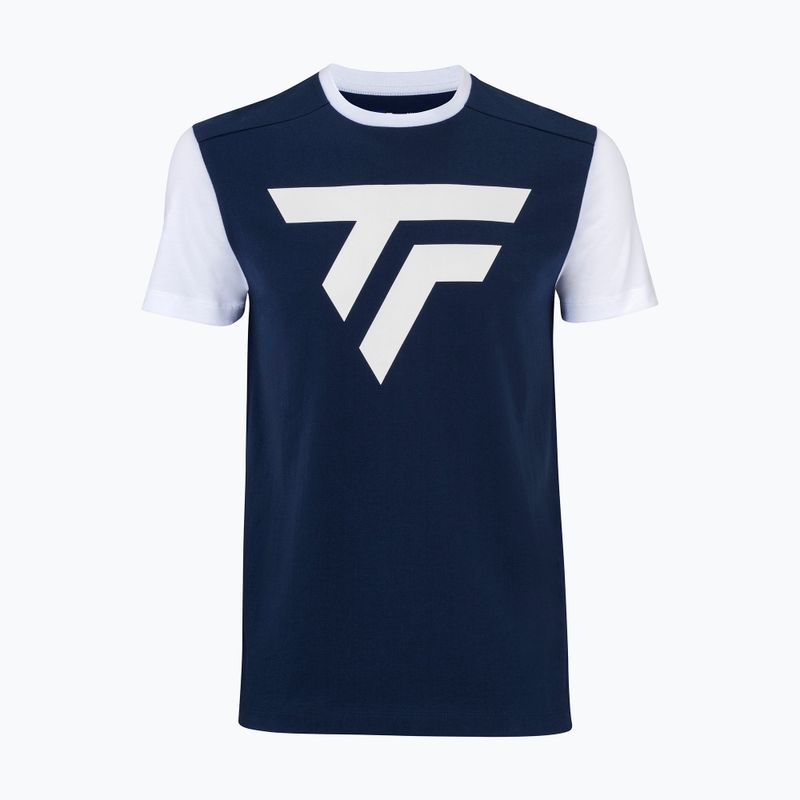 Tecnifibre Club vyriški tamsiai mėlyni teniso marškinėliai 22CLUBTEE