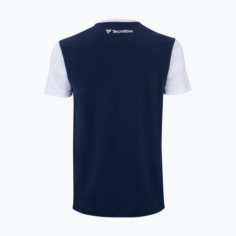 Tecnifibre Club vyriški tamsiai mėlyni teniso marškinėliai 22CLUBTEE 2