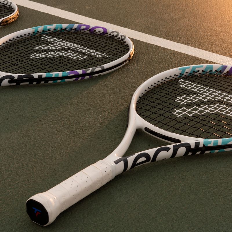 Tecnifibre Tempo 21 vaikiška teniso raketė balta 14TEMP212E 8