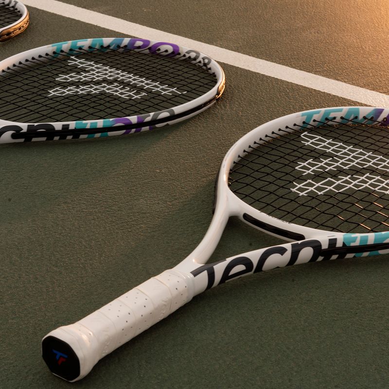 Tecnifibre Tempo 23 vaikiška teniso raketė balta 14TEMP232E 8