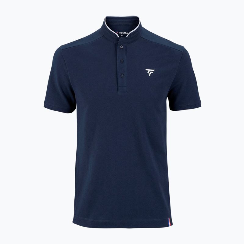 Vyriški teniso marškinėliai Tecnifibre Polo Pique navy blue 25POPIQ224 2