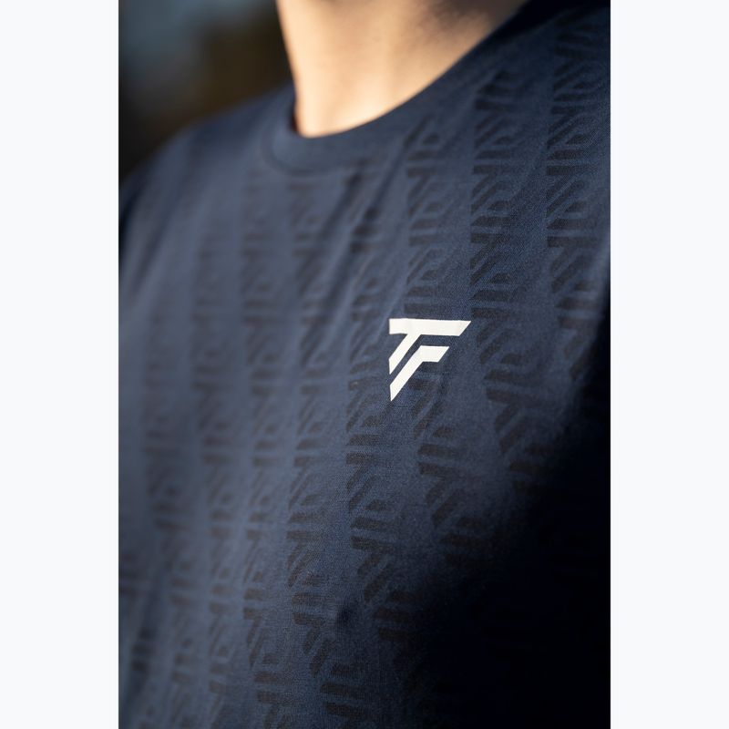 Vyriški teniso marškinėliai Tecnifibre Graphic Tee Stretch navy 5