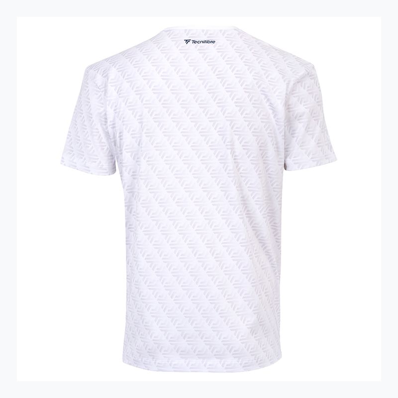 Vyriški teniso marškinėliai Tecnifibre Graphic Tee Stretch white 4