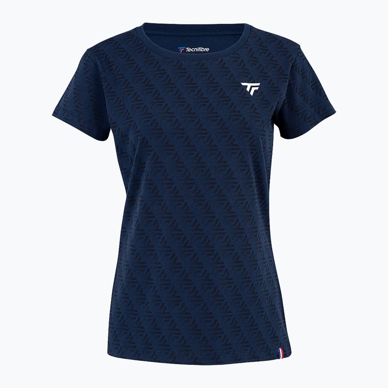 Moteriška "Tecnifibre" marškinėlių su grafine etikete marinistinė 3