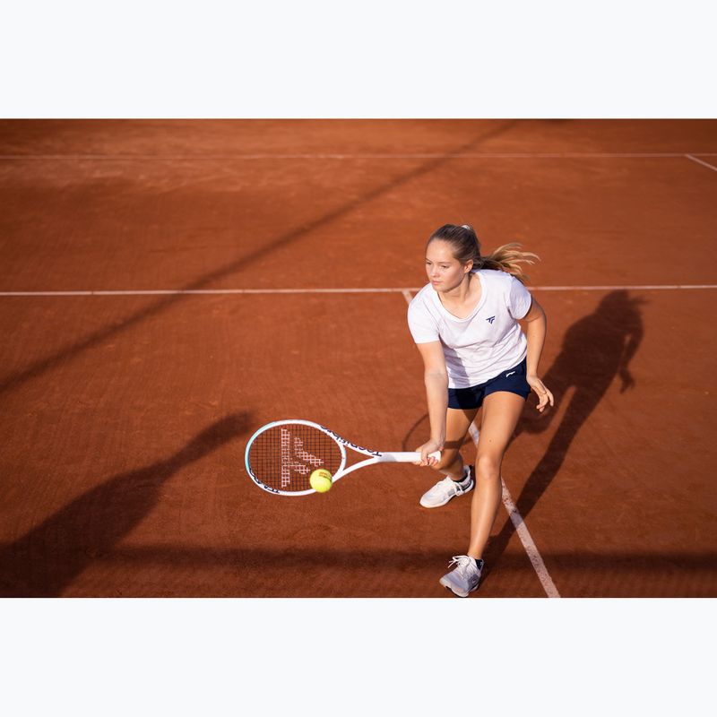 Moteriški marškinėliai Tecnifibre Graphic Tee white 6