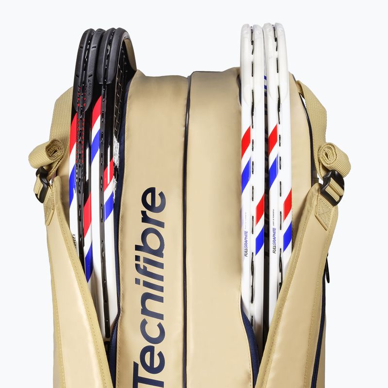 Teniso krepšys Tecnifibre Tour Endurance Termobag 6R 52 l sand/navy 2