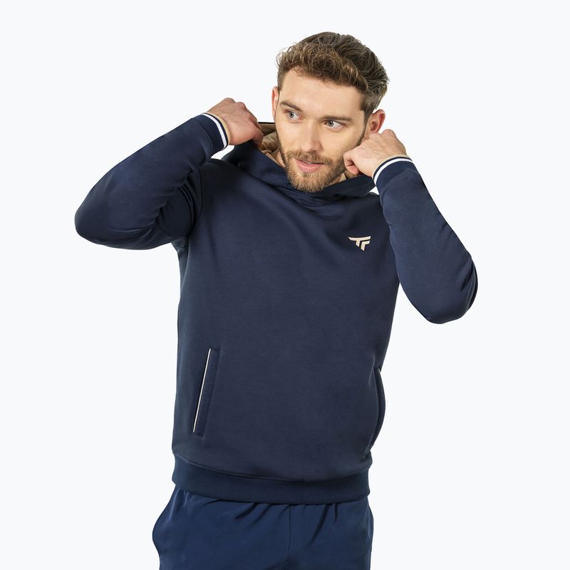 Džemperis Tecnifibre Fleece Hoodie navy 3