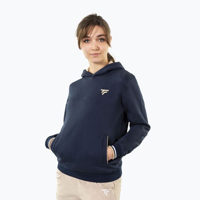 Džemperis Tecnifibre Fleece Hoodie navy 4
