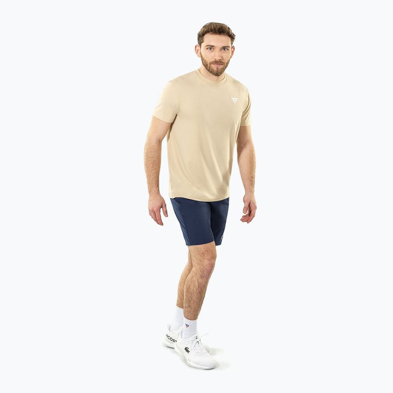 Vyriški marškinėliai Tecnifibre Graphic Tee sand 2