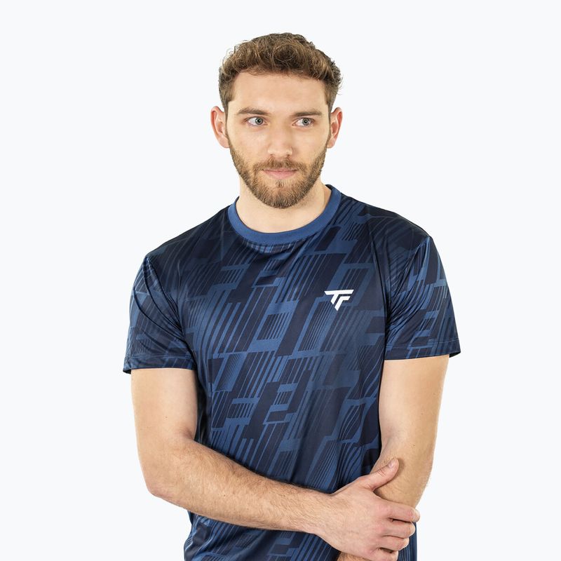 Vyriški marškinėliai Tecnifibre X-Loop Tee navy 4