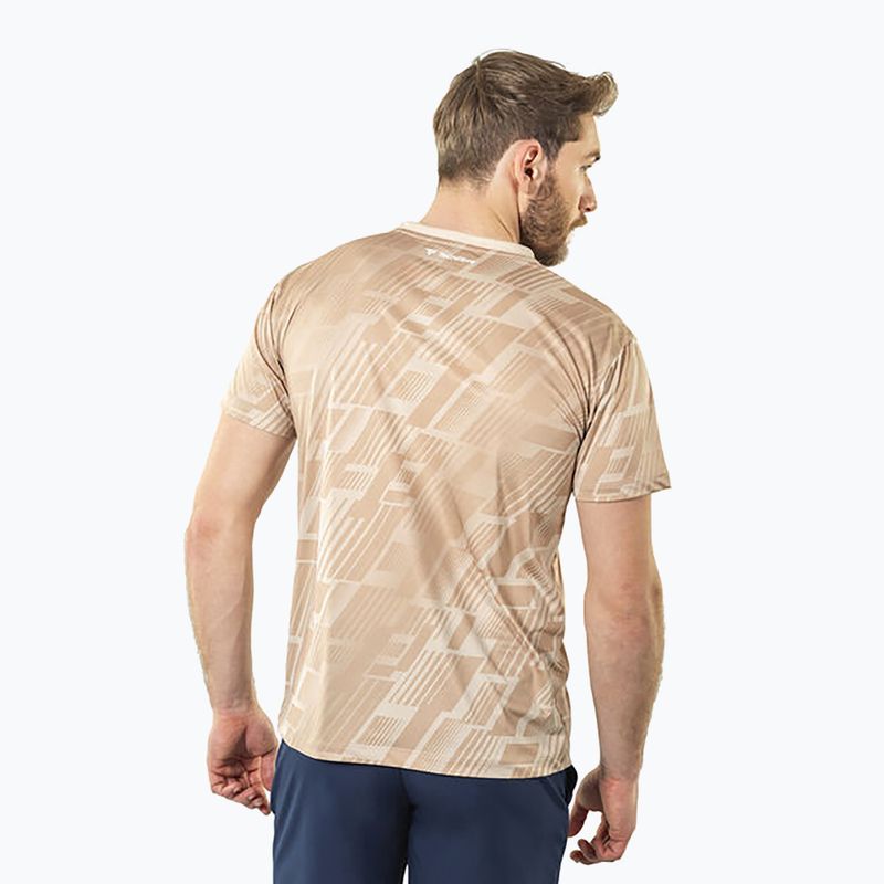 Vyriški marškinėliai Tecnifibre X-Loop Tee sand 3