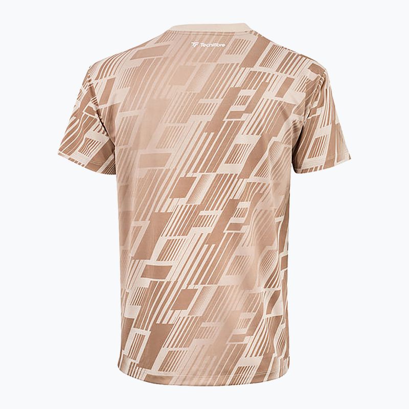 Vyriški marškinėliai Tecnifibre X-Loop Tee sand 5