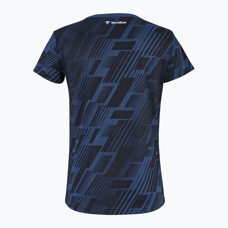 Moteriški marškinėliai Tecnifibre X-Loop Tee W navy 5
