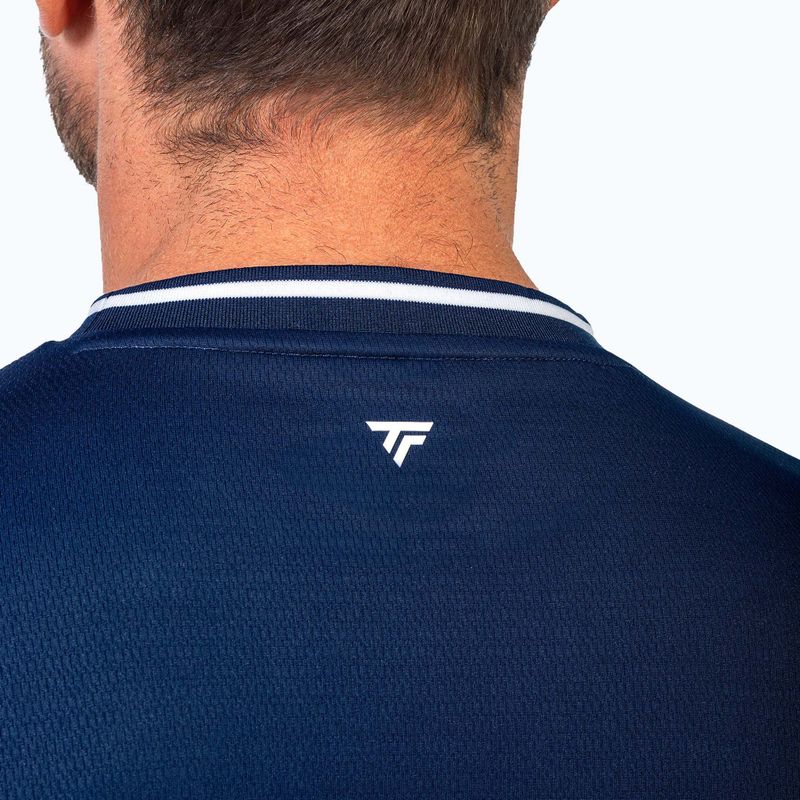 Vyriški teniso marškinėliai Tecnifibre Team Tech marine 3
